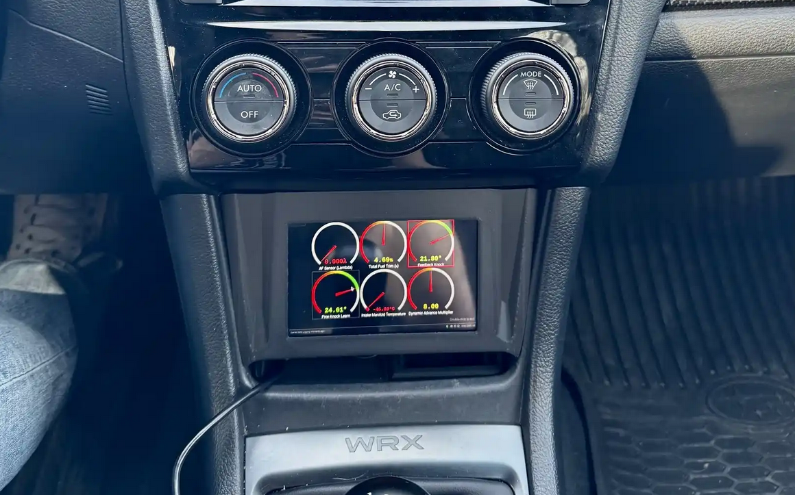 HUD Prototype in VA WRX